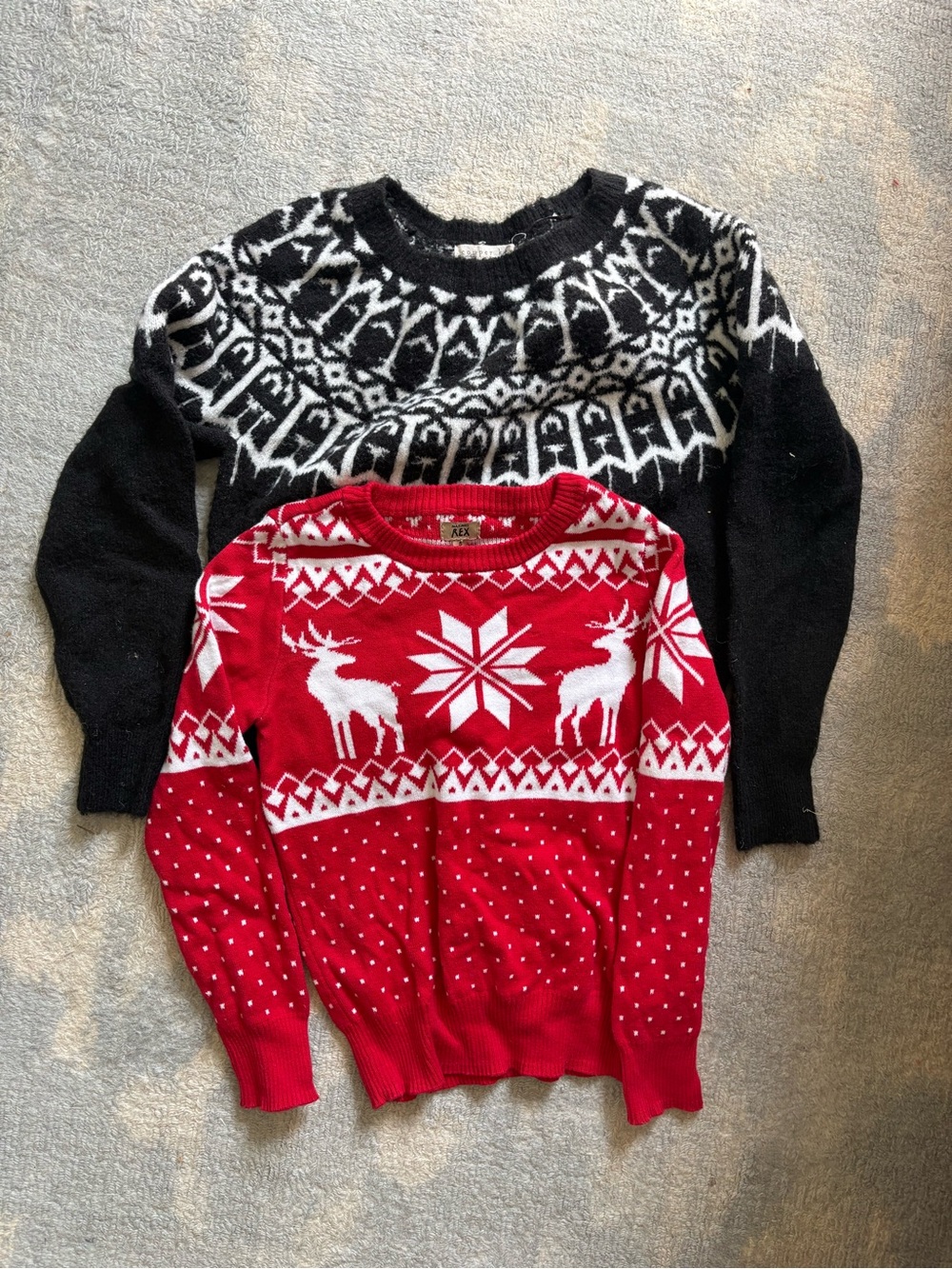 Winter Sweater Lot, Girls 7